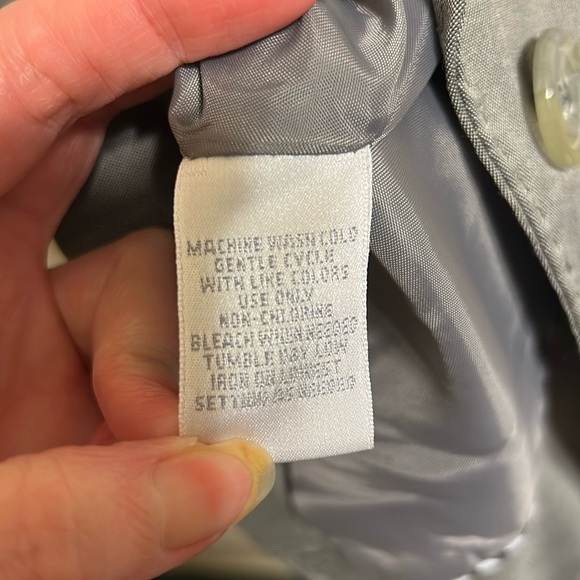 Worthington Gray Blazer Classic Notched Lapel Lightweight - Picture 4 of 4